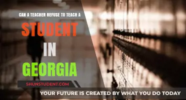 Can Georgia Teachers Legally Refuse to Teach Certain Students?