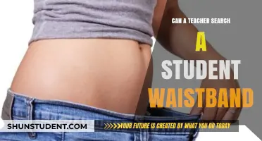 Can Teachers Legally Search a Student's Waistband? Legal Insights