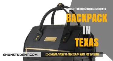 Can Texas Teachers Search Student Backpacks? Legal Insights and Limits