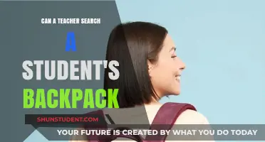 Can Teachers Legally Search Students' Backpacks? Rights and Limits Explained