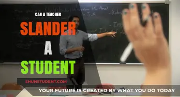 Can Teachers Slander Students? Legal Boundaries and Consequences Explained