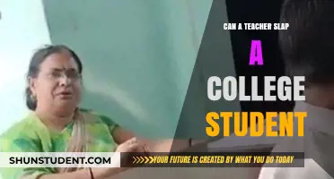 Can Teachers Slap College Students? Legal and Ethical Boundaries Explored