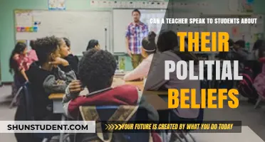 Teachers and Politics: Navigating Discussions on Political Beliefs in Classrooms