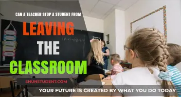 Can Teachers Legally Restrict Students from Exiting the Classroom?