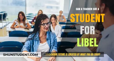 Can Teachers Sue Students for Libel? Legal Insights and Protections