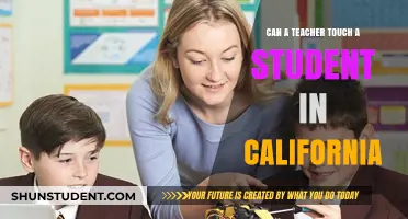 Can Teachers Legally Touch Students in California? Understanding Boundaries