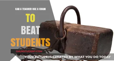 Is Corporal Punishment with Chains Ever Acceptable in Schools?