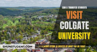 Transfer Students: Visiting Colgate University?