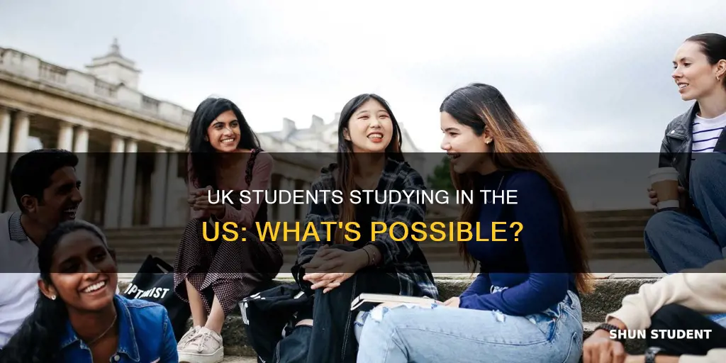 can a uk student go to an american university