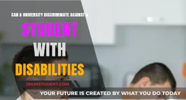 University Discrimination Against Students with Disabilities: Is it Legal?