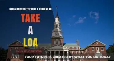 University Powers: Forcing Students to Take a Leave of Absence