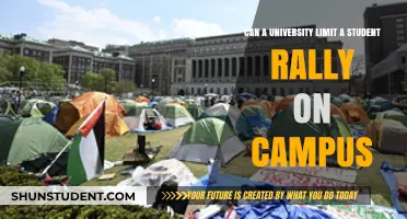 Student Protests: University's Right to Limit Rallies?