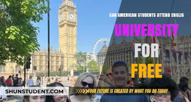 Studying in England: Free for Americans?