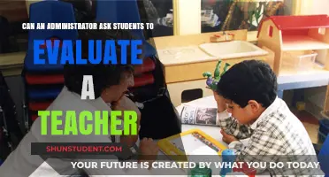 Should Students Evaluate Teachers? The Role of Administrators in Feedback