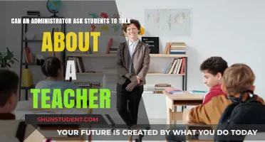 Can Administrators Request Students Discuss Teacher Performance? Ethical Boundaries