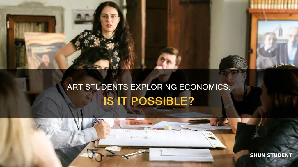 can an art student study economics in university