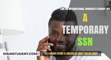 International Grad Students: Temporary SSN Options