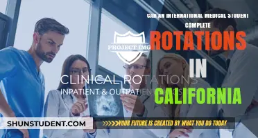 International Medical Students: California Rotations — Possible?
