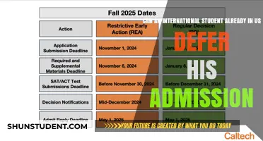 How International Students Can Defer US College Admissions