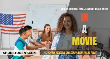 International Students: Be an Extra in Movies?