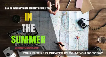 International Students: Summer Full-Time Work Opportunities