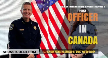 Becoming a Police Officer in Canada as an International Student