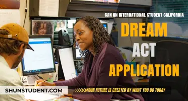 California Dream Act: International Students' Guide to Application