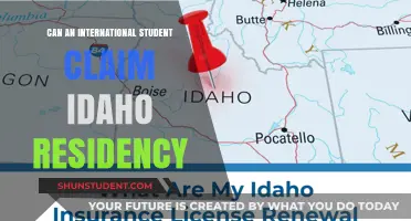 International Students: Idaho Residency Claims