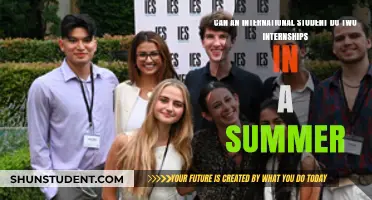 Summer Internships: Can International Students Handle Two?