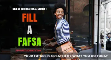 International Students: FAFSA Eligibility and Application