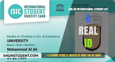 International Students: Can They Get a Real ID?