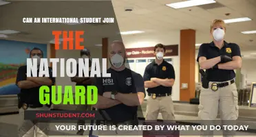Joining the National Guard as an International Student