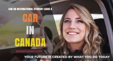 Leasing a Car in Canada as an International Student
