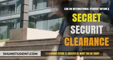 International Students: Can They Get Security Clearance?