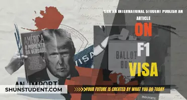 Publishing Articles: F1 Visa Student Opportunities