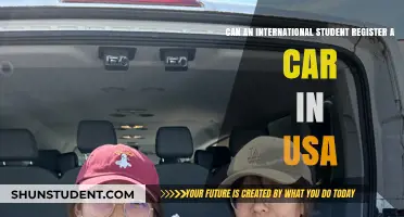 Registering a Car in the USA as an International Student