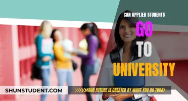 Applied Students: University Options and Opportunities