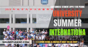 Peking University Summer Program: Chinese Students Welcome
