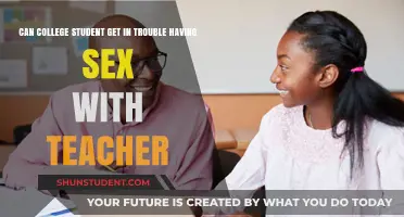 College Students and Teachers: Legal Risks of Sexual Relationships