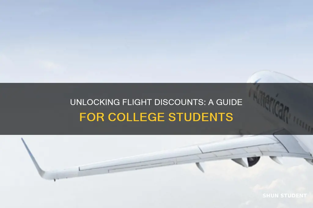 can college students get discounts on flights