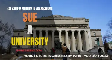 Massachusetts College Students: Can They Sue Universities?