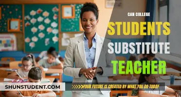 Can College Students Substitute Teach? Exploring Opportunities and Challenges