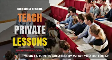 Can College Students Teach Private Lessons? Exploring Opportunities and Benefits