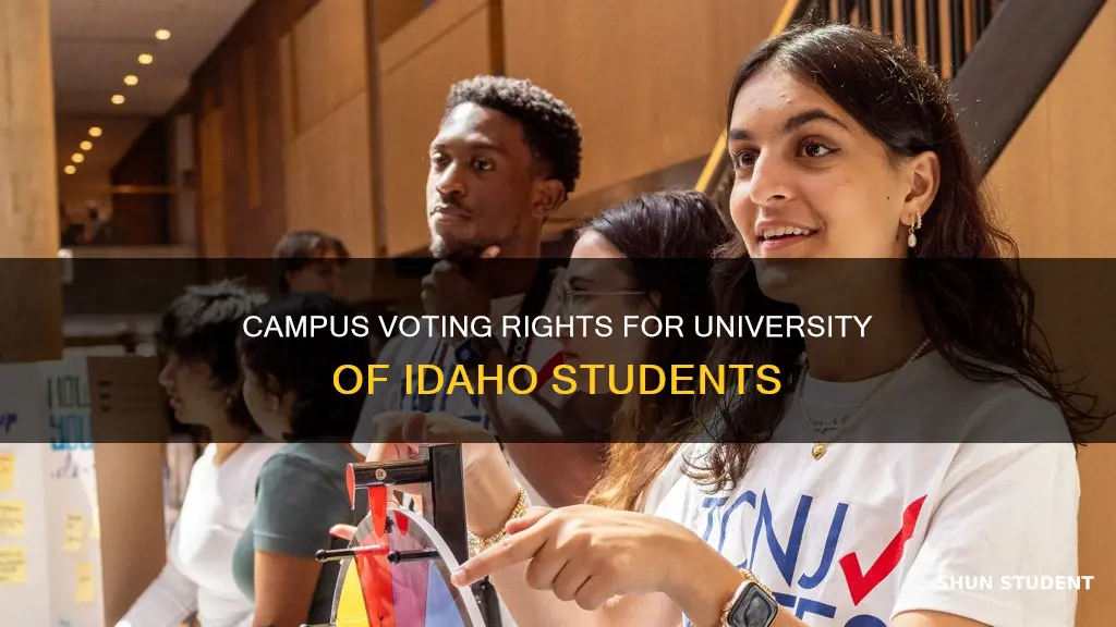 can college students vote on campus university of idaho