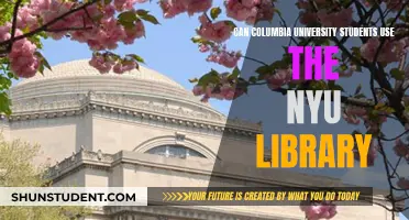 Columbia Students' Access to NYU Library Resources