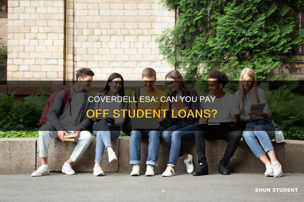 can coverdell esa be used to pay student loans