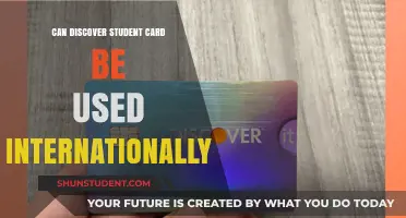 Discover Student Card: International Use?
