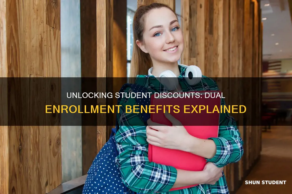 can dual enrollment students get student discounts