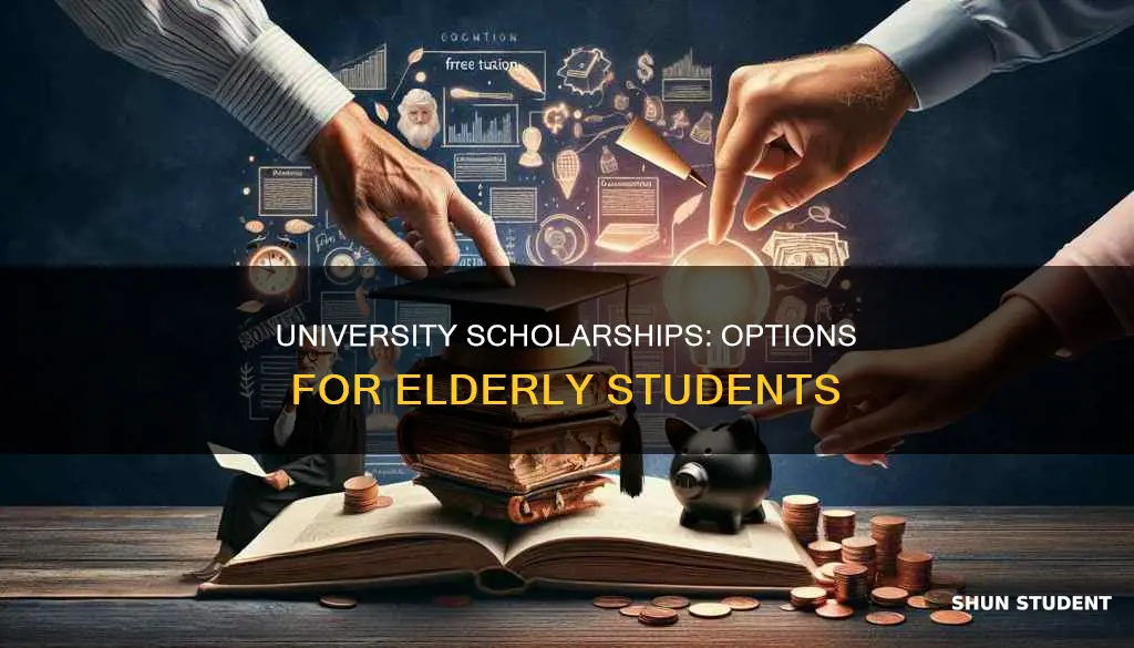 can elderly university students get sholarships