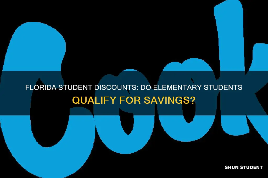 can elementary students get student discounts in florida